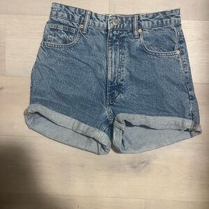 Zara Blue Denim Women's Jean Shorts